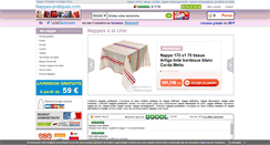 Desktop Screenshot of nappes-pratiques.com